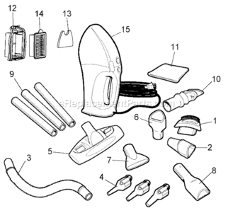 Part Location Diagram of 244332-00 DeWALT Tool Adapter